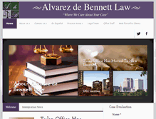 Tablet Screenshot of ablaw.com